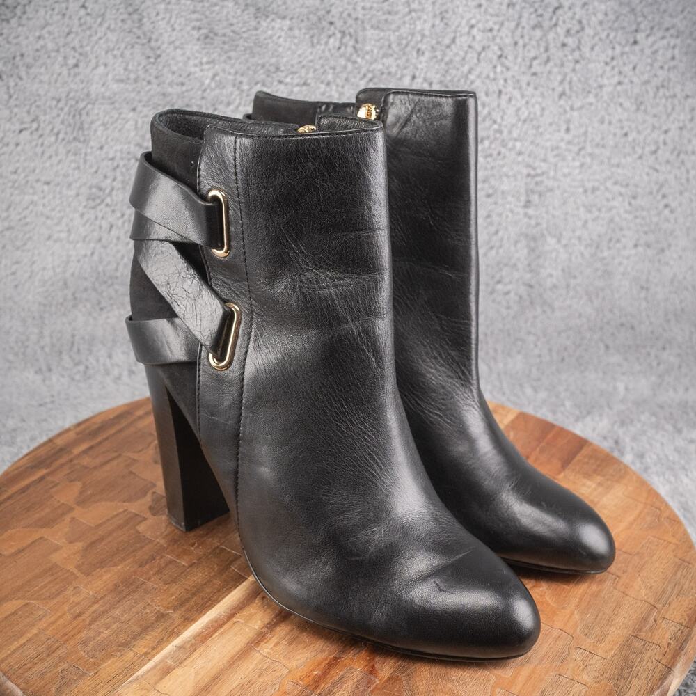 Isola Talen Ankle Boot 10 M Black Leather 6406701